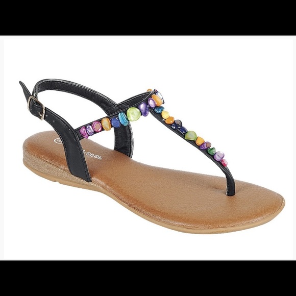 🌿Multicolor Rock Thong Sandal🌿 - Picture 1 of 6